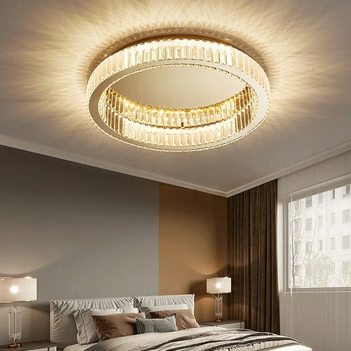 Plafonnier moderne en cristal led pour décoration intérieure - vue 4 sur 6