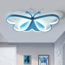 lustre winfordo led 	 avec motif papillon et intensité réglable