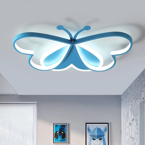 lustre winfordo led 	 avec motif papillon et intensité réglable - vue 5 sur 10