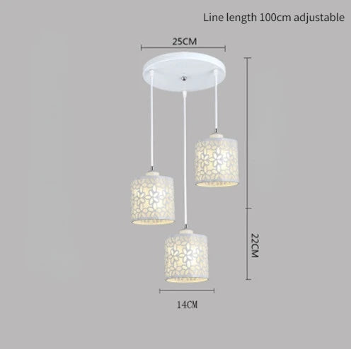 lustre moderne et simple style nordique créatif pour bar balcon ou table