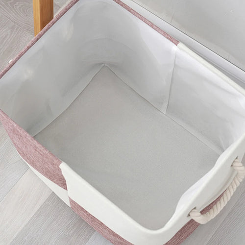 panier de rangement pliable pour linge et jouets - vue 3 sur 7