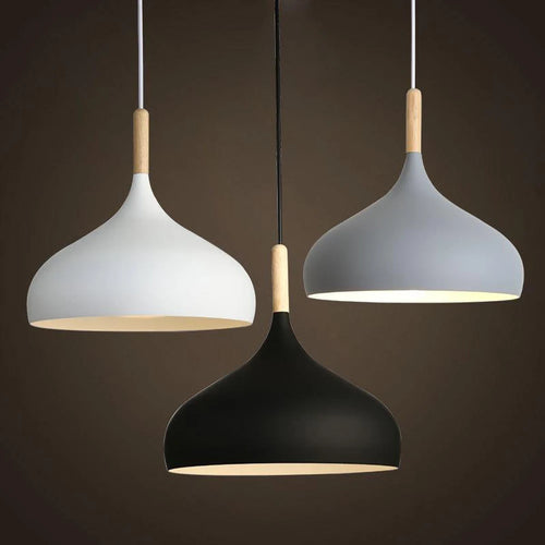 luminaires suspendus modernes nordiques pour bar et restaurant - vue 3 sur 17