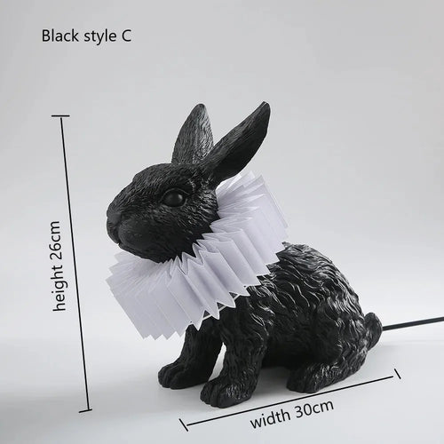 lampe de table lapin adorable pour décoration enfant - vue 13 sur 15