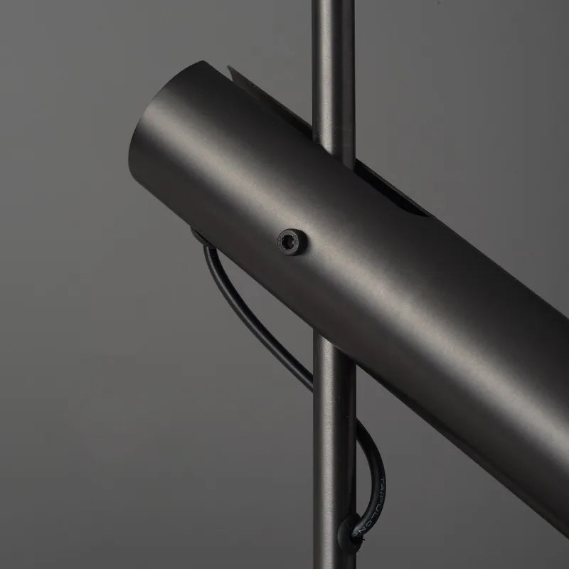 lustre haut de gamme rotatif avec projecteur d'ambiance réglable - vue 5 sur 9