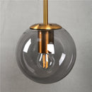 applique murale led vintage post-moderne boule de verre nordique