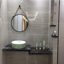 miroirs décoratifs ronds rétro suspendus artisanat nordique esthétique