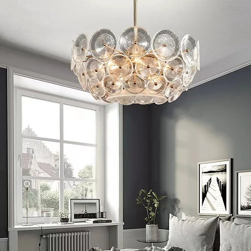 lustre led design nordique moderne de luxe intérieur - vue 2 sur 9