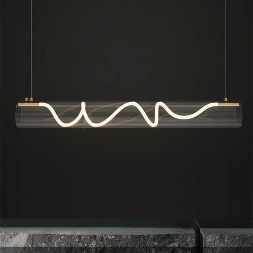 lustre en acrylique style nordique pour décoration intérieure - vue 2 sur 9