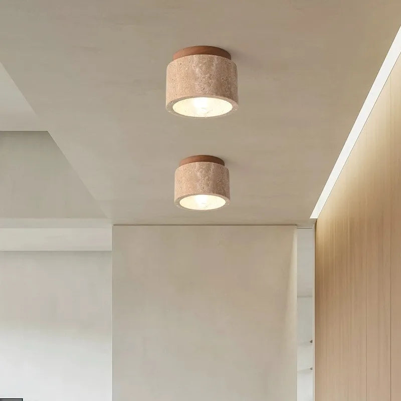 plafonnier led moderne en marbre pour décoration intérieure - vue 4 sur 11