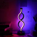 lampe de bureau usb créative torsion pour décoration