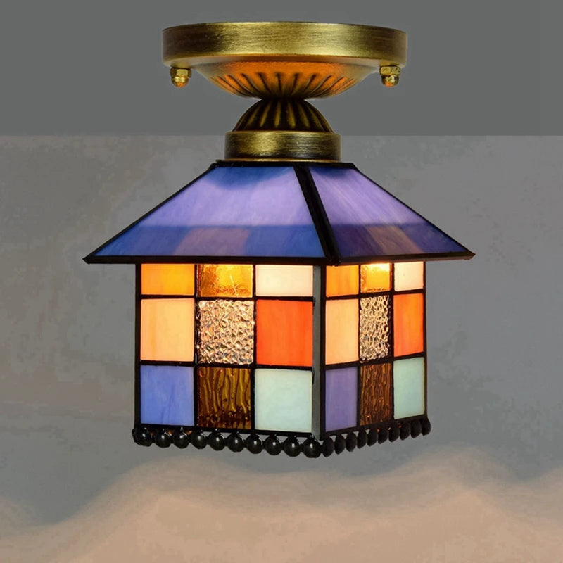 plafonnier moderne en éclairage led nordique pour balcon et allée - vue 30 sur 39