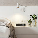 applique murale pliante moderne avec éclairage led pivotant