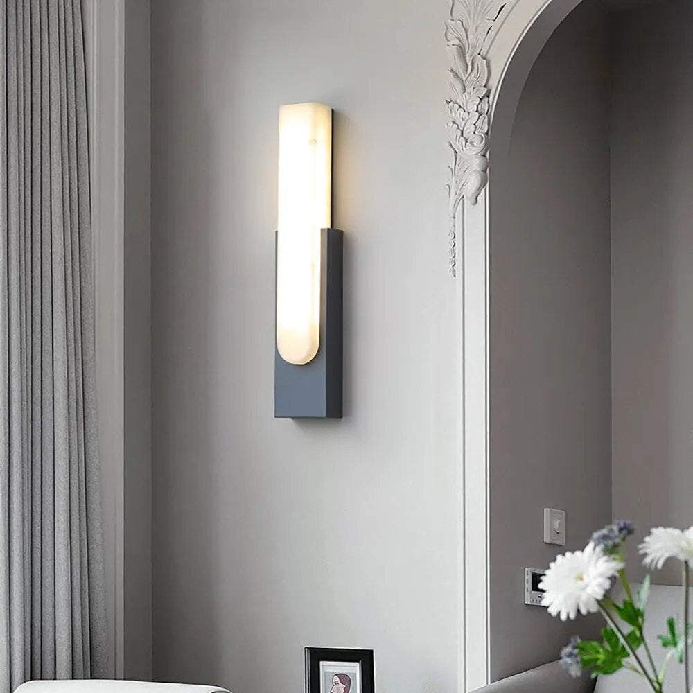 applique murale led nordique salon intérieur décoration éclairage fuxtur - vue 3 sur 10