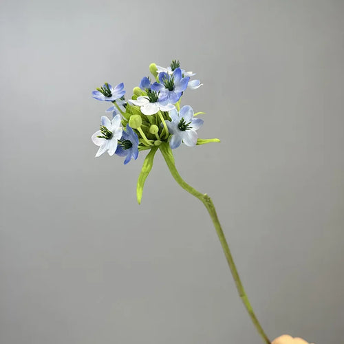 fleurs artificielles en soie velours pour décoration élégante - vue 9 sur 10