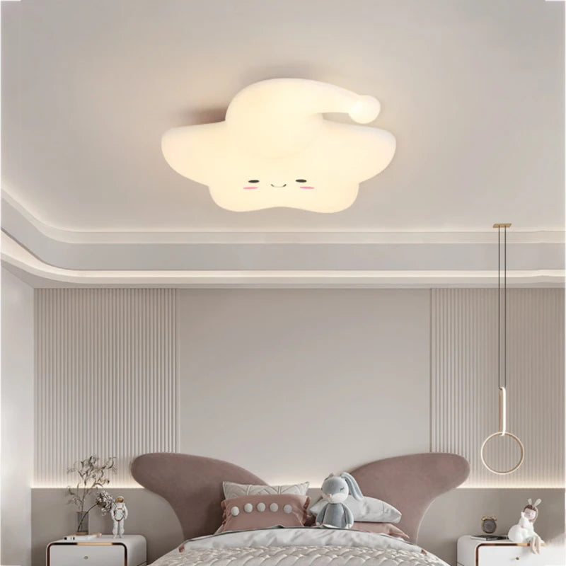 plafonnier mignon étoile lune nuage pour chambre enfant décorative - vue 3 sur 10