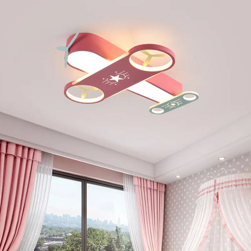 lustre moderne led en forme d'avion pour éclairage intérieur - vue 3 sur 8