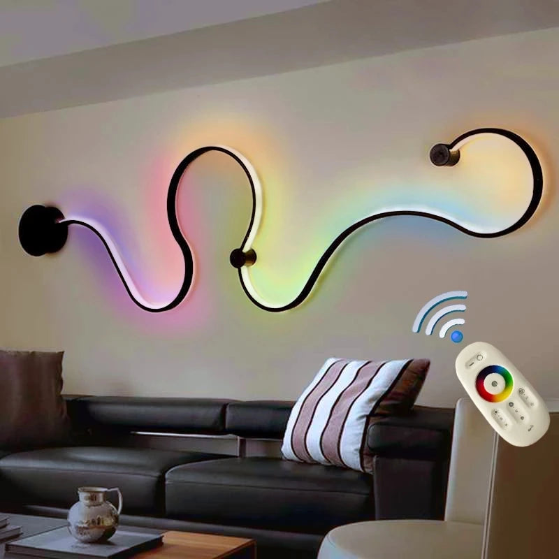 applique murale moderne en aluminium minimaliste design éclairage intérieur - vue 6 sur 14