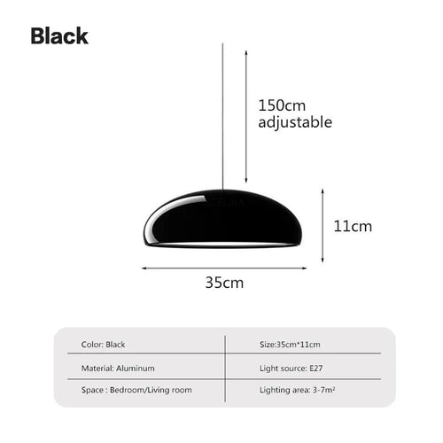 suspension led nordique macaron luminaire suspendu éclairage maison - vue 14 sur 21