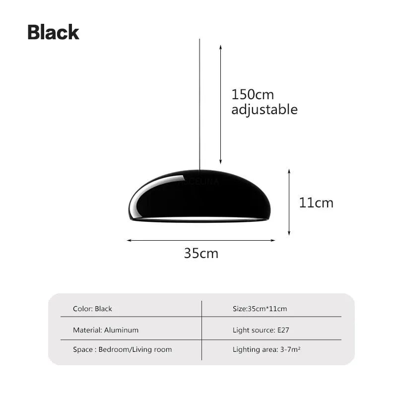 suspension led nordique macaron luminaire suspendu éclairage maison - vue 14 sur 21