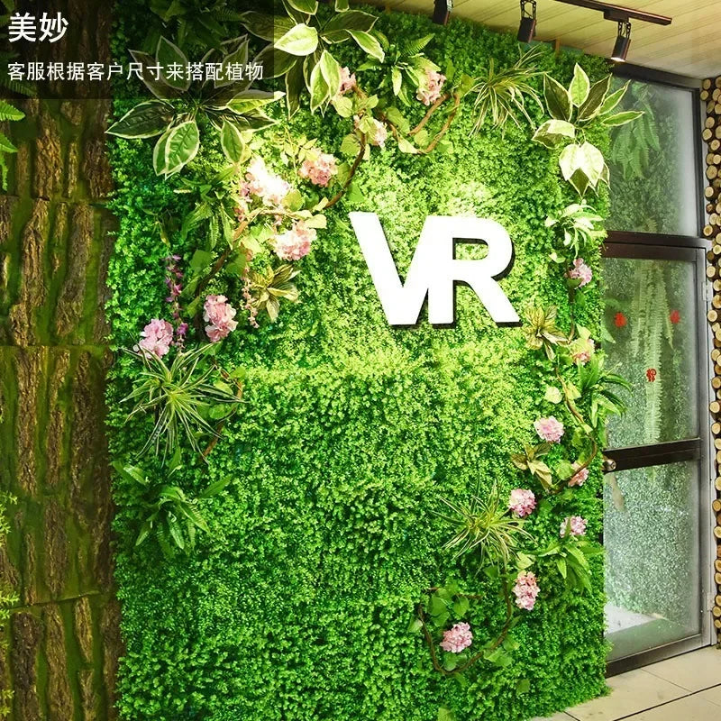 décoration végétale murale verte pour intérieur élégant - vue 21 sur 25