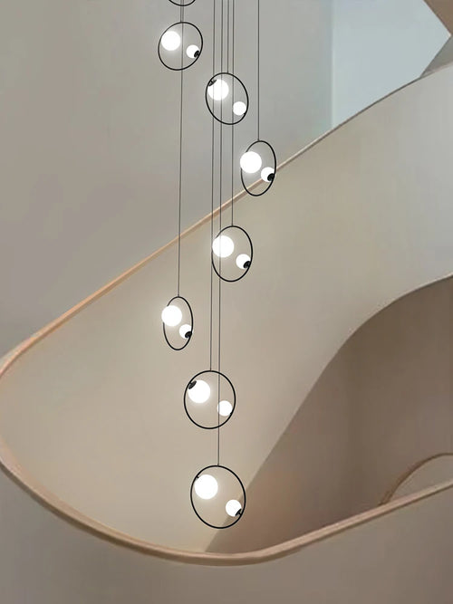 lustre moderne design pour un intérieur loft élégant - vue 6 sur 14