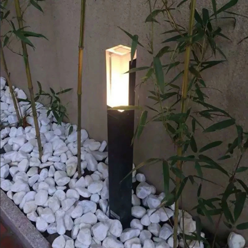 Extérieur étanche IP65 10 W LED nouvelle colonne en aluminium chemin de jardin carré paysage AC85-265 colonne lumineuse - vue 5 sur 14