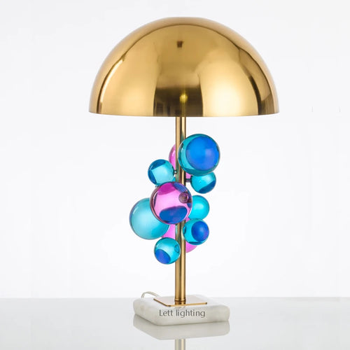 lampe à poser en cristal design pour intérieur moderne - vue 8 sur 8
