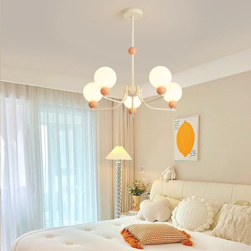 suspension led modernes forme ronde luminaires intérieurs - vue 4 sur 8