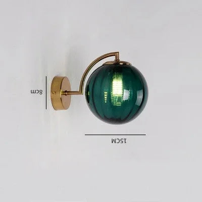 Applique murale led verre nordique - vue 13 sur 12