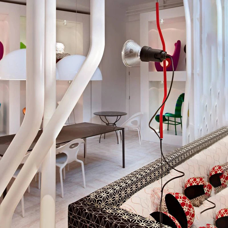 Italian modern creative living room, dining room, bedroom, bedside study, LED chandelier, designer model room, decorative sofa, - vue 3 sur 14