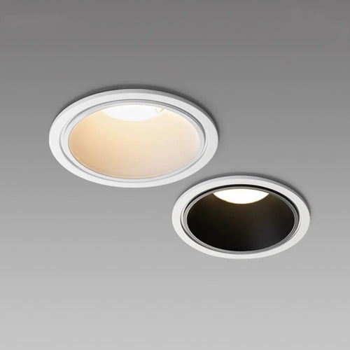 spot led en aluminium anti-éblouissement encastré pour maison - vue 3 sur 6