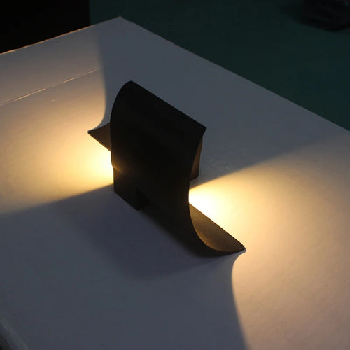 applique murale led extérieur design moderne pour éclairage étanche - vue 7 sur 8