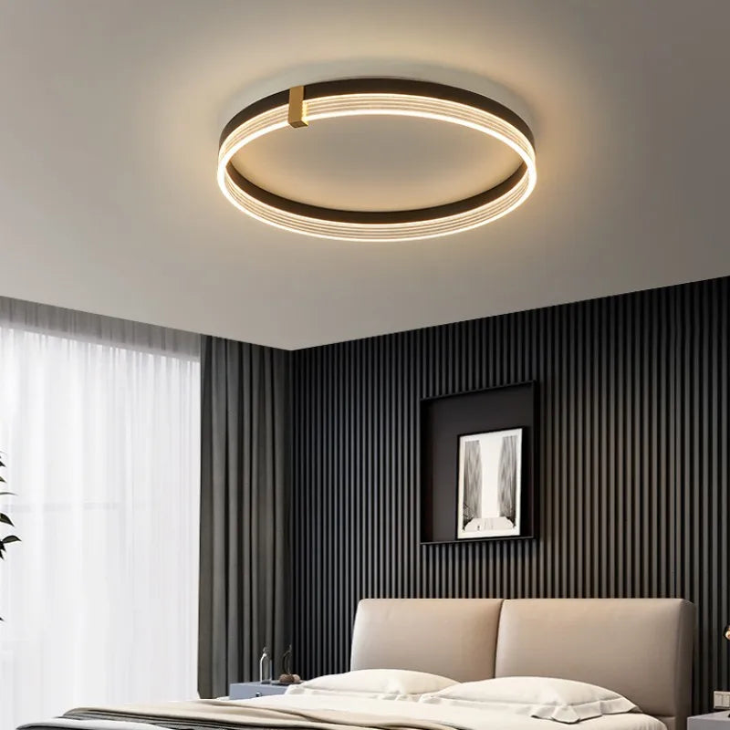 Plafonnier Led minimaliste avec télécommande - vue 4 sur 15
