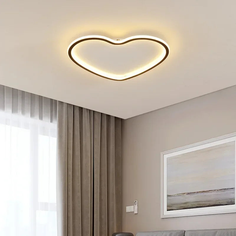 lustre led moderne simple avec forme multiple pour décoration - vue 3 sur 14