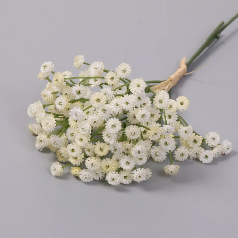 bouquet de gypsophile artificielle pour mariage et décoration créative - vue 4 sur 8