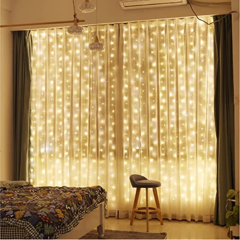 guirlande lumineuse led avec télécommande et 8 modes décoratifs - vue 6 sur 8