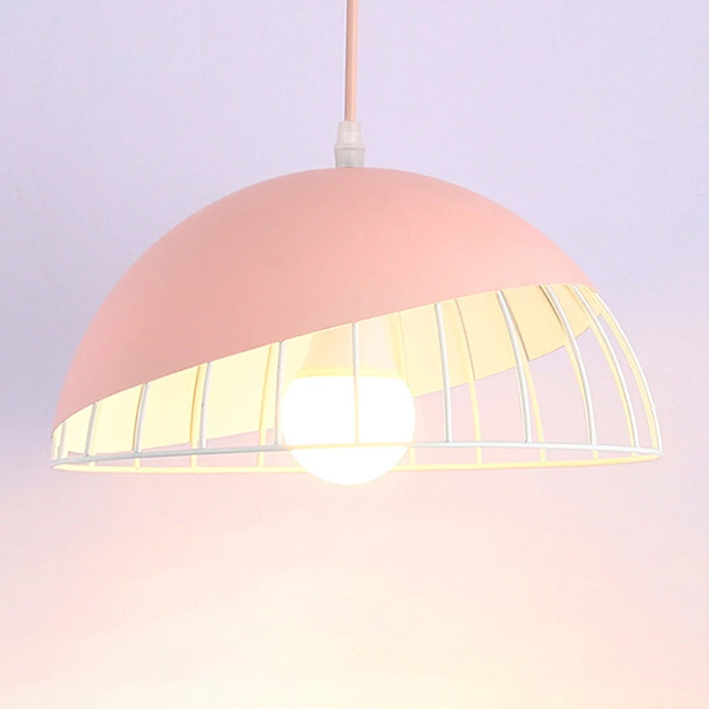 lustre moderne créatif style macaron pour restaurant - vue 10 sur 10