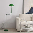 lampe à poser design en forme de germe de soja en verre