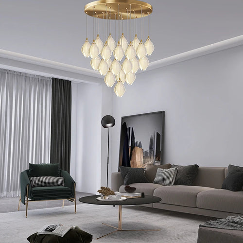lustre créatif design nordique pour intérieur moderne et élégant - vue 2 sur 14