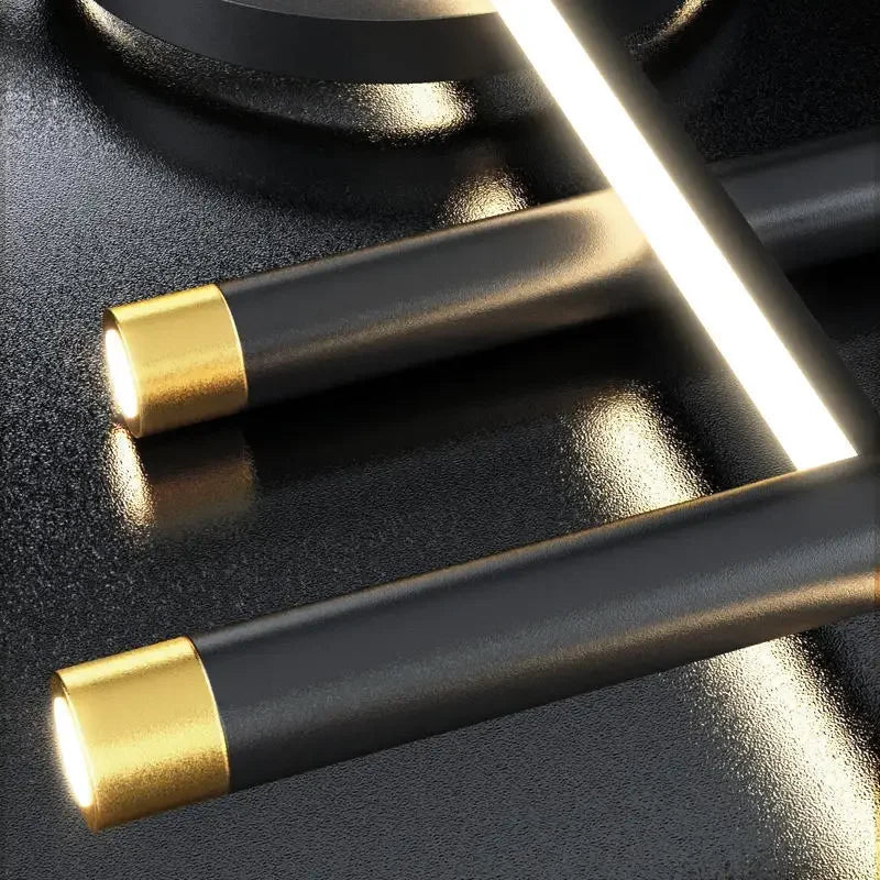 suspension moderne à led pour décoration intérieure élégante - vue 4 sur 9