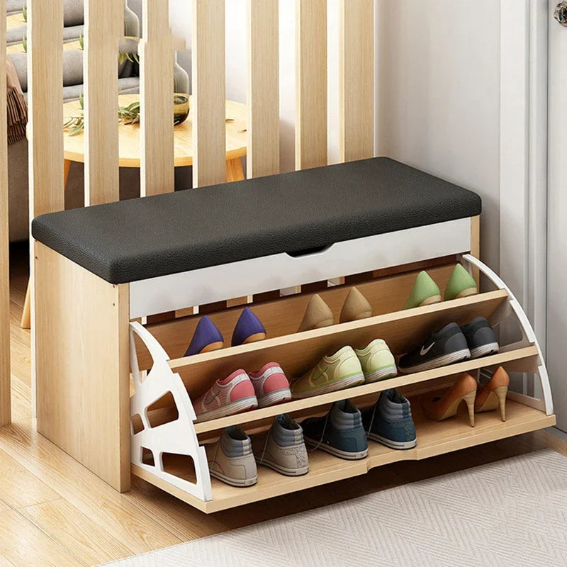 armoires à chaussures modernes de rangement vertical design japonais - vue 2 sur 21