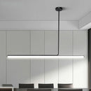 lampes suspendues led modernes longue bande décoratives d'intérieur