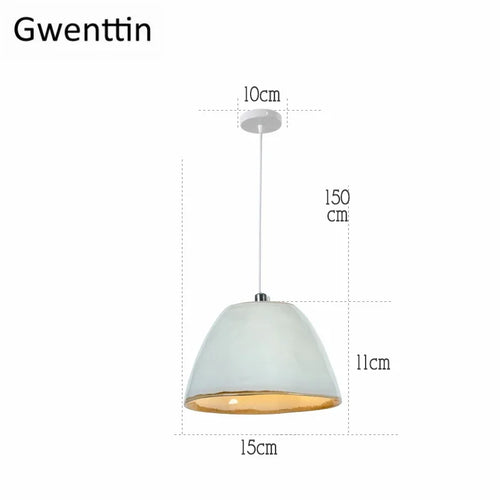 suspension en céramique moderne en forme de théière décorative - vue 17 sur 18