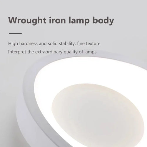 Plafonnier LED nordique pour salon - vue 6 sur 30