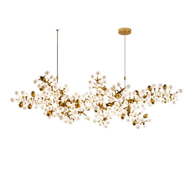 Modern Designer Dining Room Led Chandelier Living Room Grape Chandelier Bedroom Home Decor Hotel, Meeting Room Gloss Chandelier - vue 6 sur 15