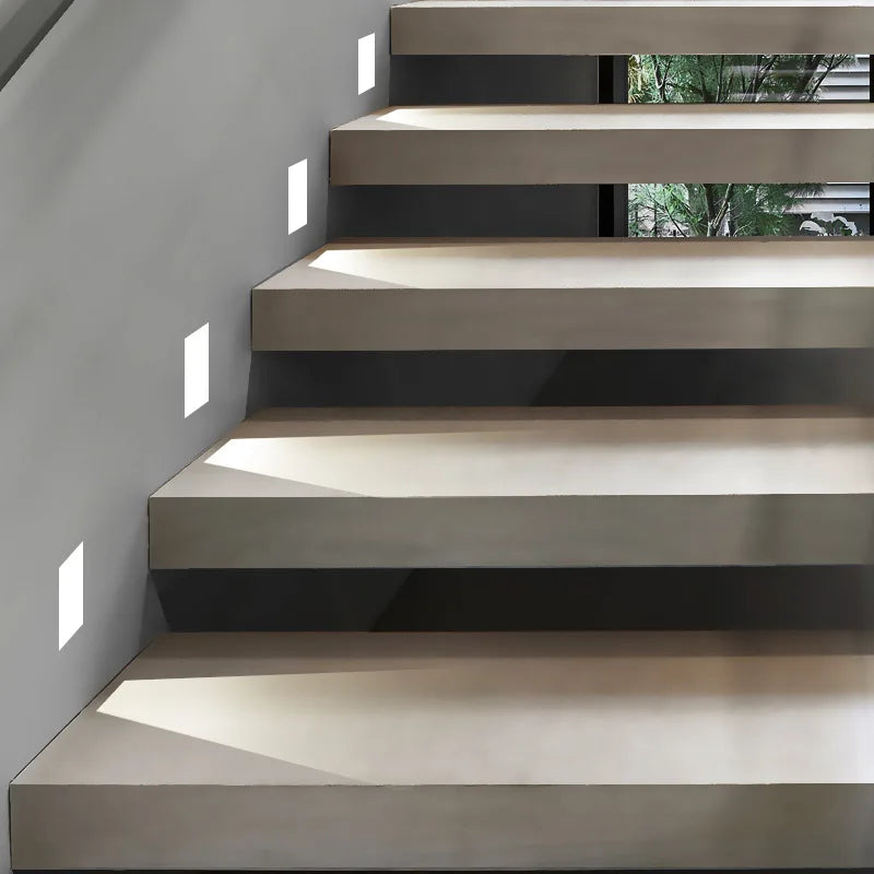 applique murale moderne encastrée pour éclairage décoratif intérieur - vue 9 sur 11