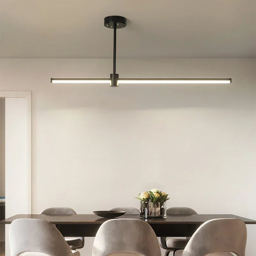 lustre moderne à led pour décoration intérieure élégante - vue 2 sur 9