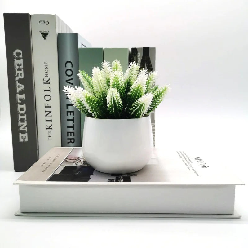 plantes artificielles de lavande pour décoration intérieure et bureau - vue 11 sur 11