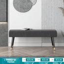 banc à chaussures moelleux pour hall d'entrée et salon