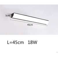 Elegant Aluminum Wall Mounted Sconce Lamp with 18W 26W 36W 48W Super Bright Lighting for Porch, Daily Lighting, Yard and Garden